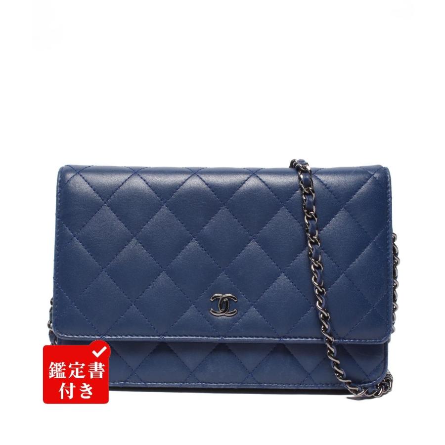 シャネル チェーンウォレット ショルダーバッグ シルバー金具