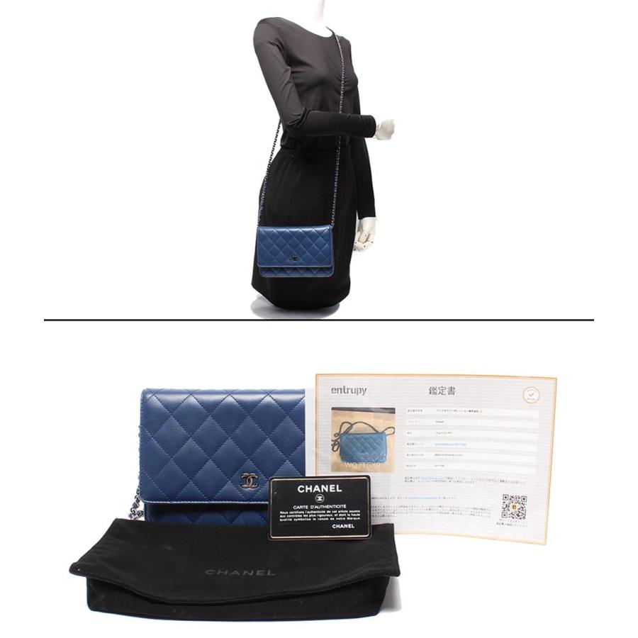 シャネル チェーンウォレット ショルダーバッグ シルバー金具