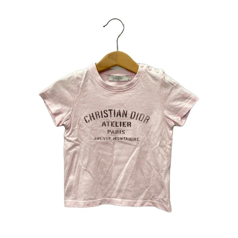 【baby Dior】ATELIER ベビーTシャツ　半袖　ディオール　ピンク baby Dior】ATELIER ベビーTシャツ 半袖 ディオール ピンク baby