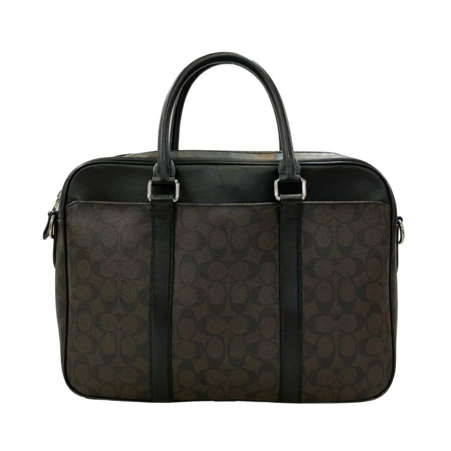 COACH/シグネチャーブリーフケース/F54803/L16**/SAランク/85【中古】 コーチ ブリーフケース シグネチャー F54803 メンズ COACH 中古
