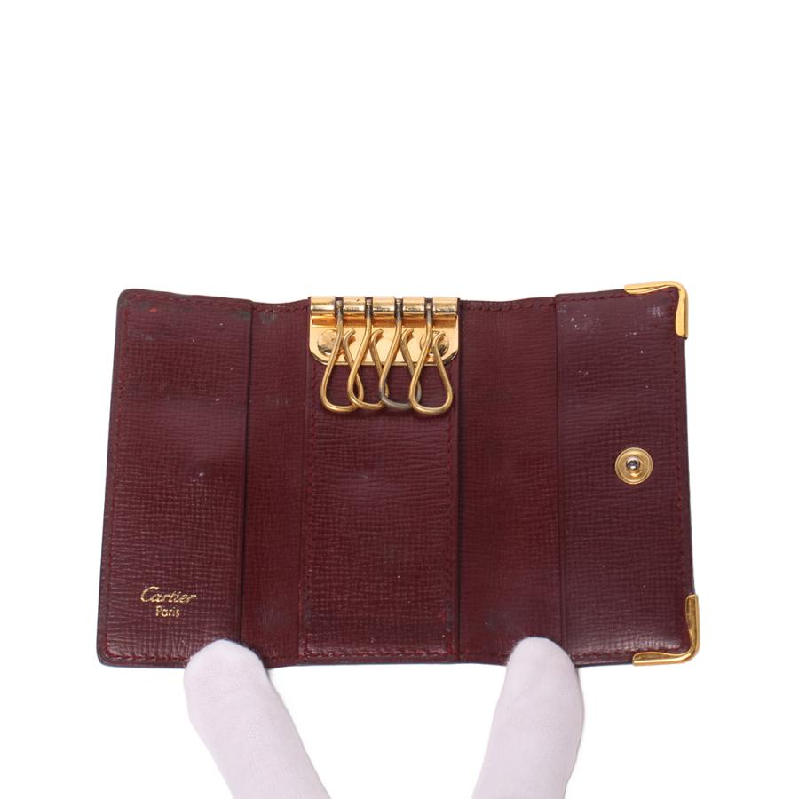 カルティエ 4連キーケース マスト ドゥ レディース メンズ Cartier