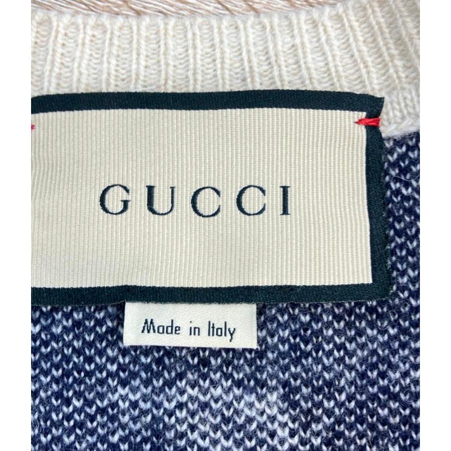 グッチマーモント マーモントニット プルオーバー CA37394 CA14517 CA84937 レディース SIZE M (M) GUCCI GG 中古 グッチマーモント マーモントニット プルオーバー CA37394