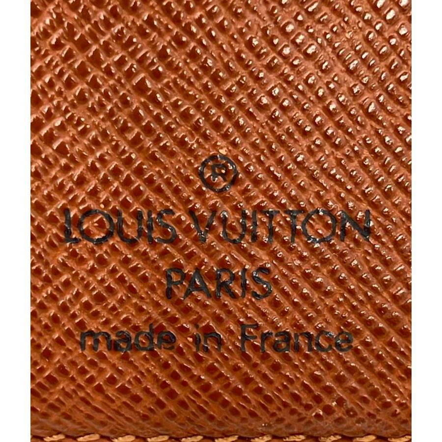 訳あり ルイ・ヴィトン 二つ折り財布 ポルトパピエ ジップ モノグラム