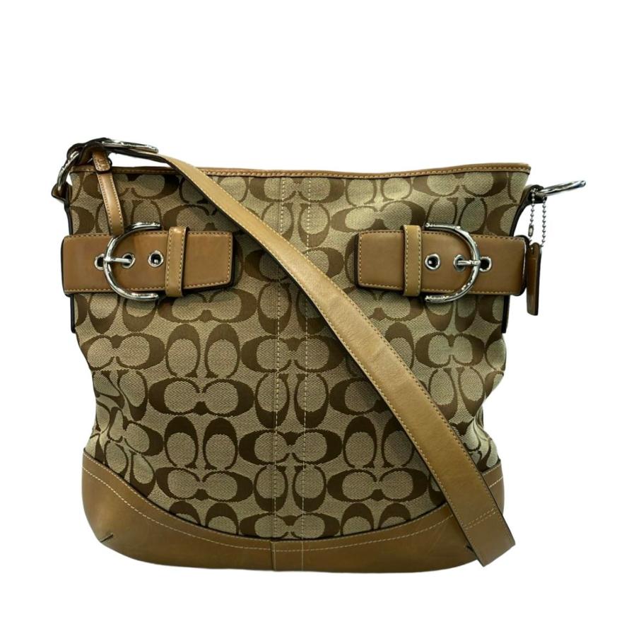 コーチ ショルダーバッグ シグネチャー 3593 レディース COACH 中古