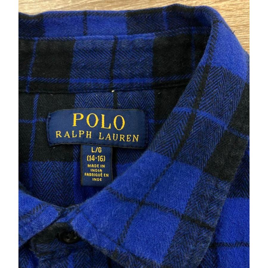 ポロ・ラルフローレン ネルシャツ キッズ SIZE L/G 14-16 (160 ポロ・ラルフローレン ネルシャツ キッズ SIZE L/G 14-16 (160