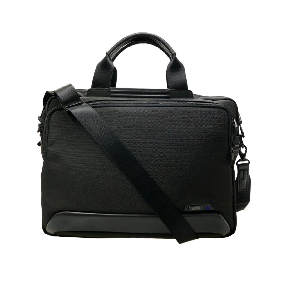【美品】ZERO HALLIBURTON 2WAY ビジネスバッグ ショルダー黒 ゼロハリバートン ブリーフケース ショルダーバッグ 2WAY 斜め掛け