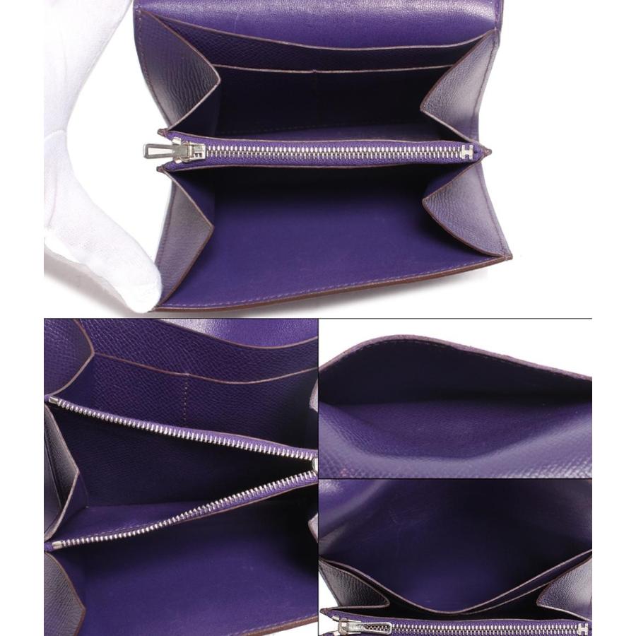 エルメス 財布 □O刻印 シルバー金具 コンスタンスコンパクト ヴォー  