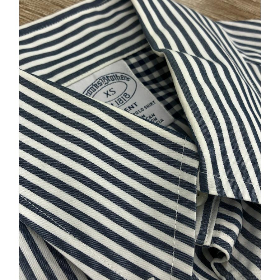 ブルックスブラザーズ 半袖シャツ ストライプ メンズ SIZE XS (XS