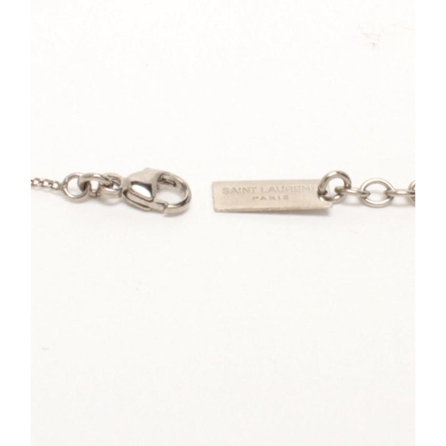 美品 イヴ・サンローラン ブレスレット カサンドラ YSLロゴ レディース