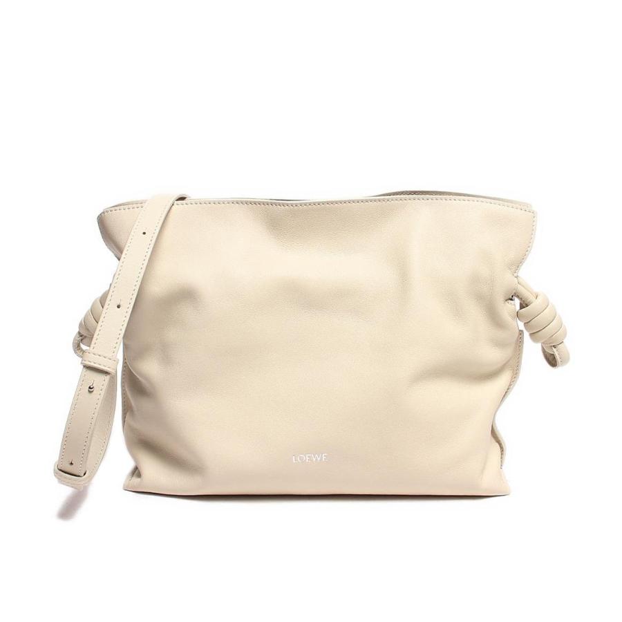 美品 ロエベ ショルダーバッグ シルバー金具 フラメンコ