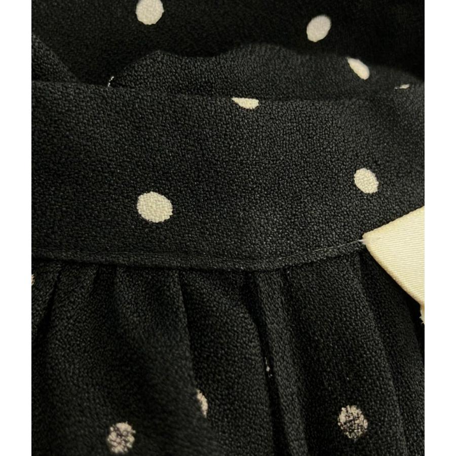 CELINE セリーヌ ドット柄 ワンピース セリーヌ ドット柄 半袖ワンピース レディース SIZE 38 CELINE 中古