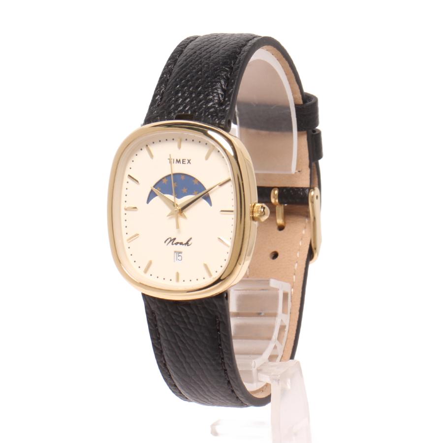 美品 タイメックス ノア 腕時計 ムーンフェイズ Noah x Timex Oval