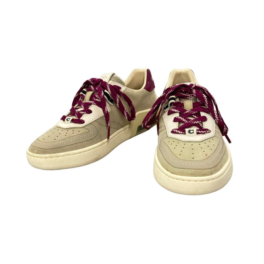 美品 コーチ ローカットスニーカー CitySole Sue Court G5044 