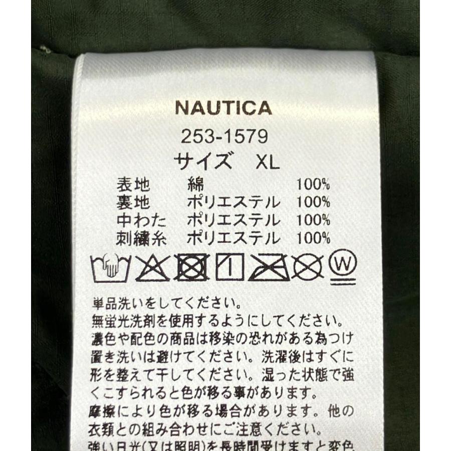 美品 ノーティカ 中綿ジャケット カモフラ柄 メンズ SIZE XL NAUTICA