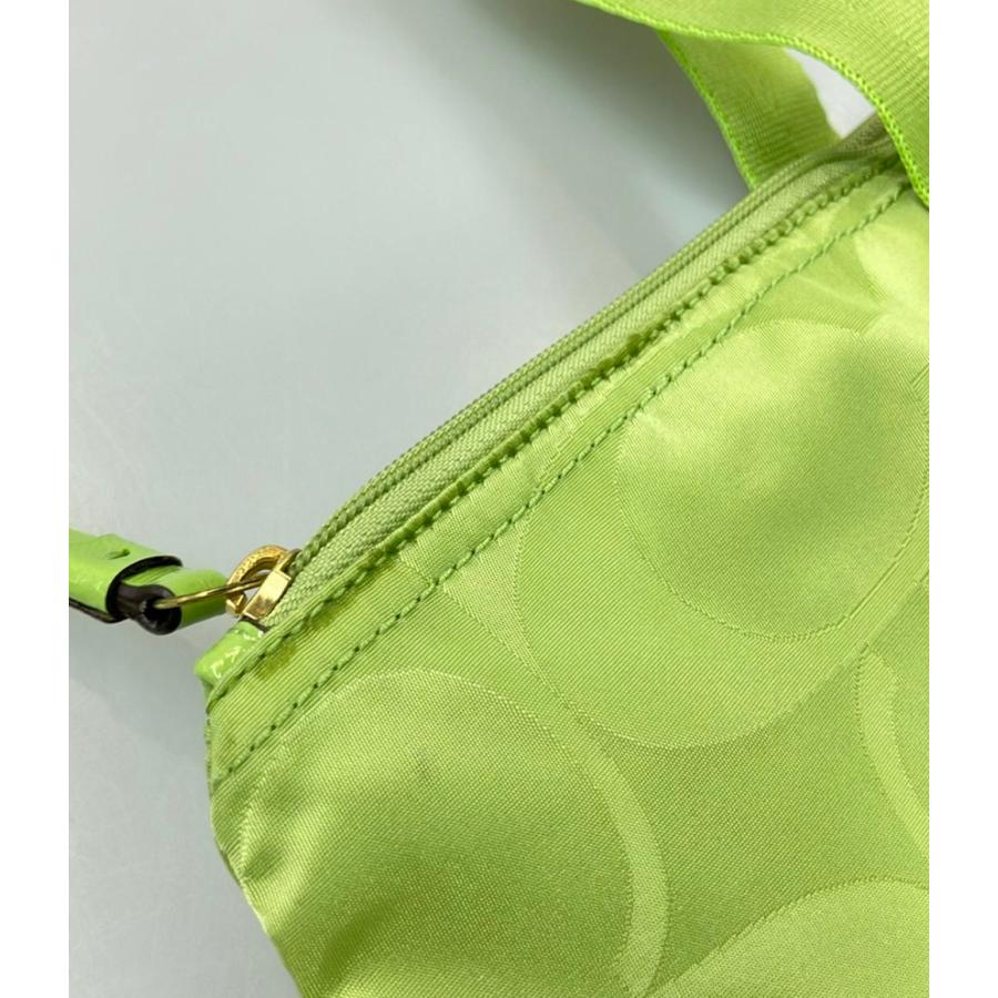 COACH ナイロン ハンドバッグ COACH コーチ 7429 ハンドバッグ ミニバッグ ナイロン レザー 黒