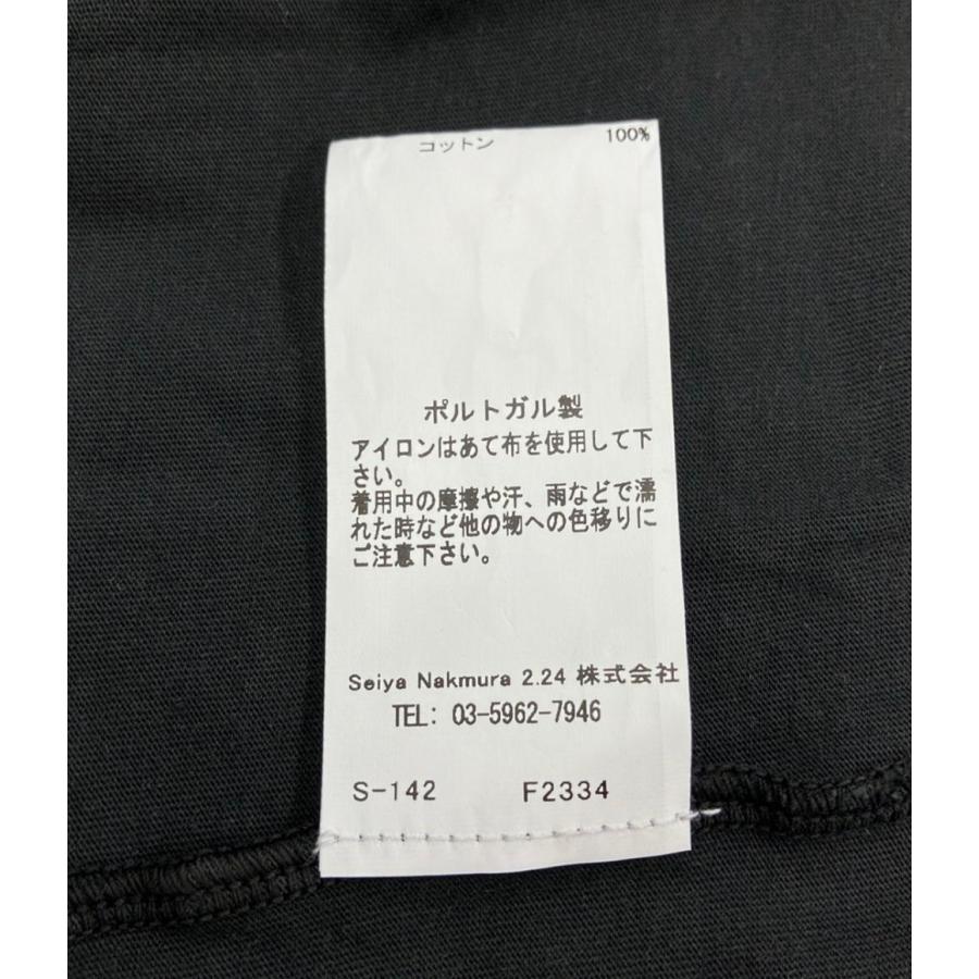 美品 サティスファイ 半袖Tシャツ ダメージ加工 メンズ SIZE M SATISFY