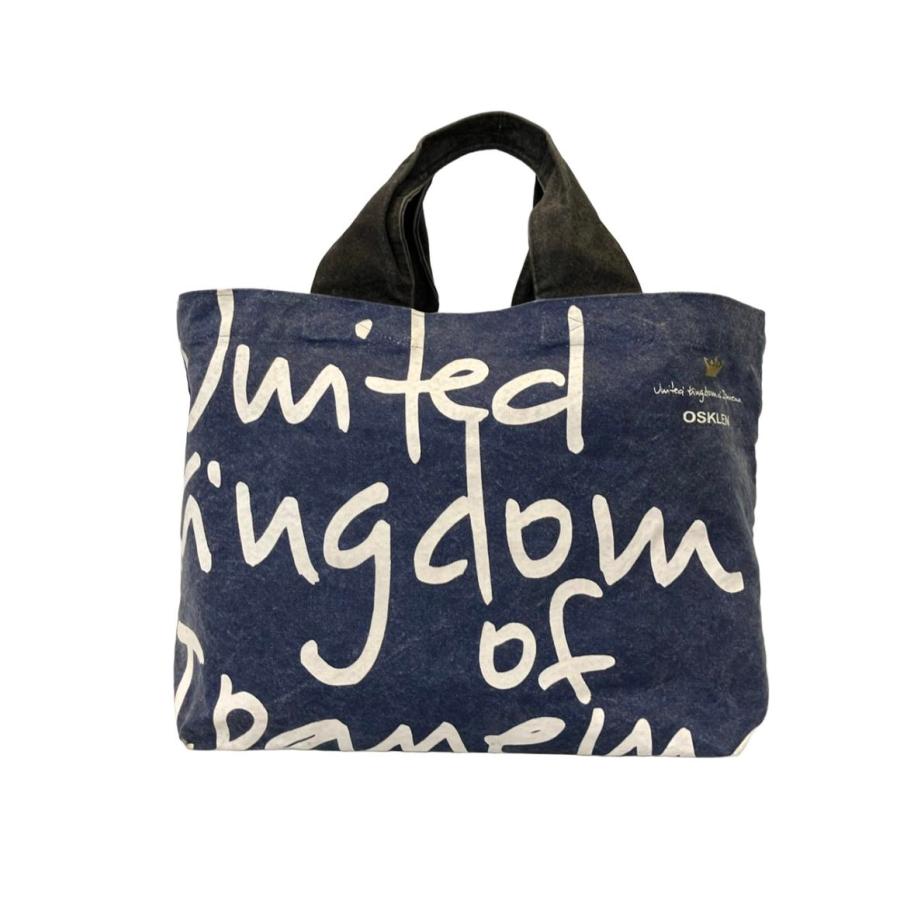 OSKLEN トートバッグ ネイビー OSKLEN オスクレン Ipanema bag / navy