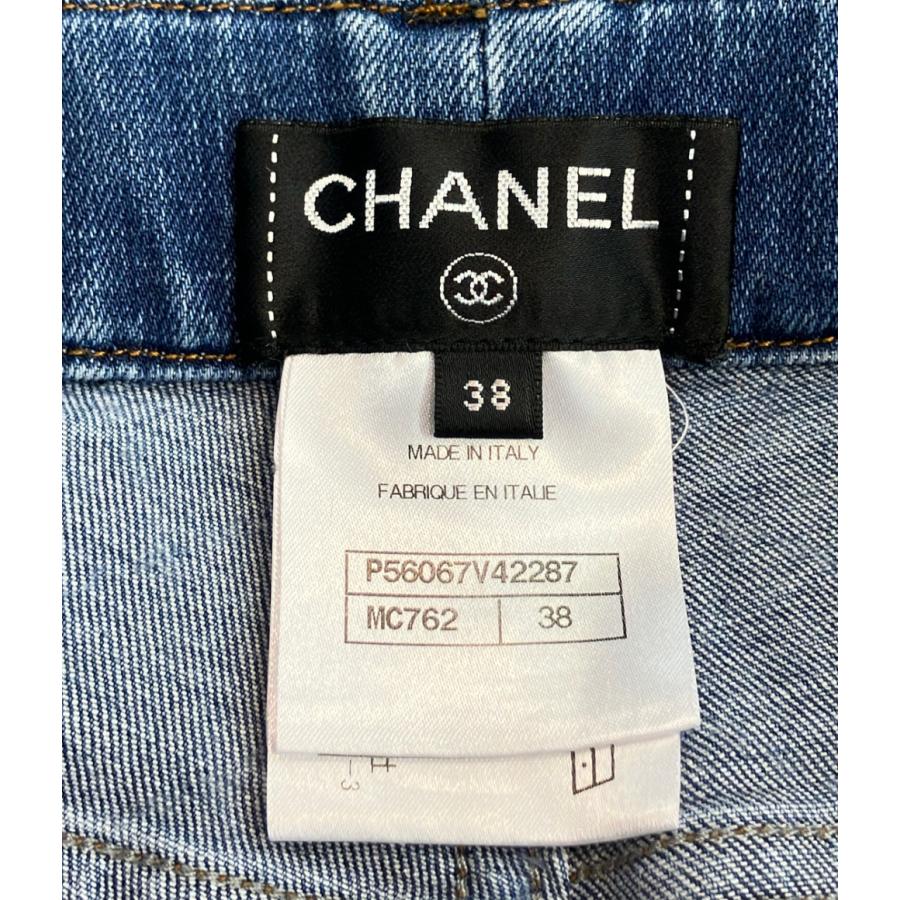 シャネル デニムパンツ P56067V42287 レディース SIZE 38 CHANEL 中古