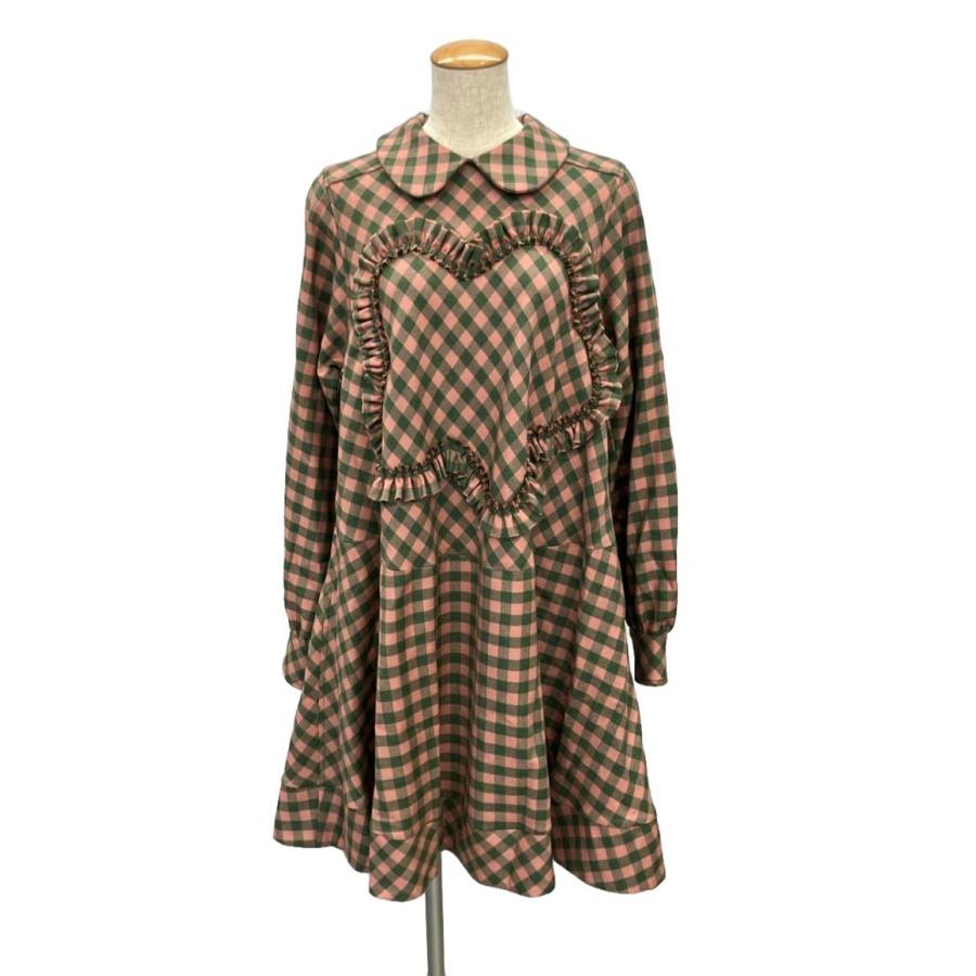 美品 ケンゾーパリス チェック柄ワンピース レディース SIZE 34 (S 