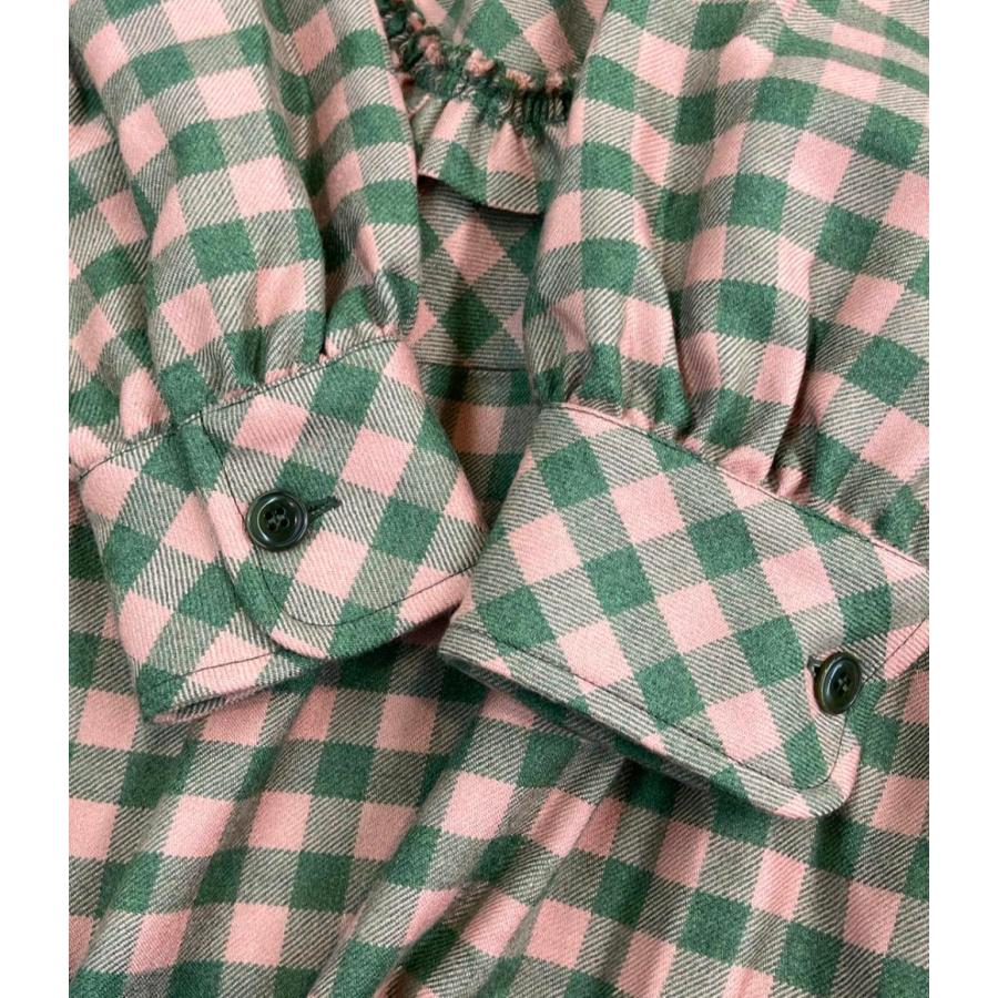 美品 ケンゾーパリス チェック柄ワンピース レディース SIZE 34 (S 