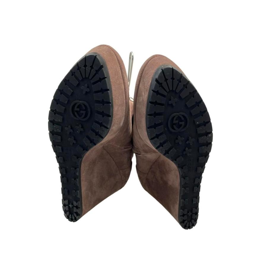グッチ ロングブーツ ウェッジソール レディース SIZE 36 1/2 (23.5cm