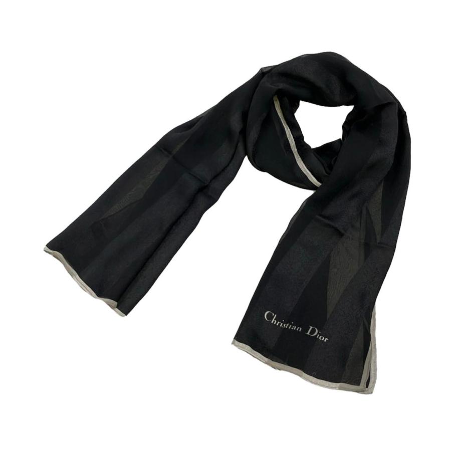 新品)Christian Dior ディオール スカーフ シルク100%