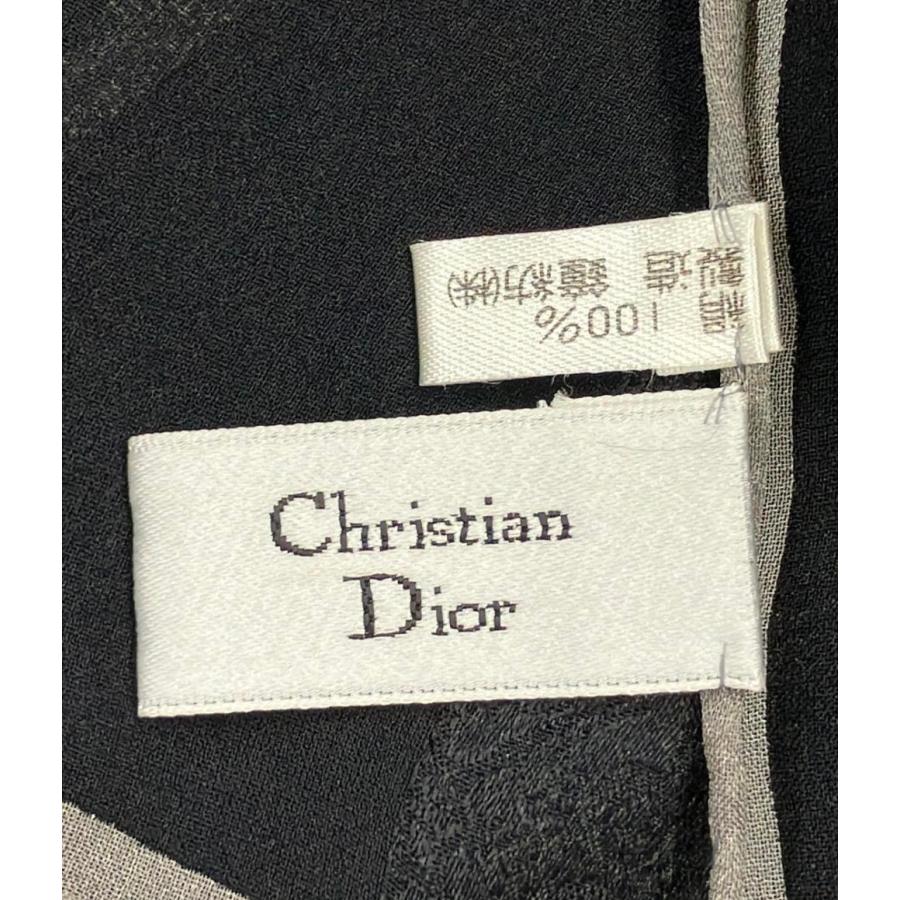 クリスチャンディオール スカーフ シルク100% レディース Christian