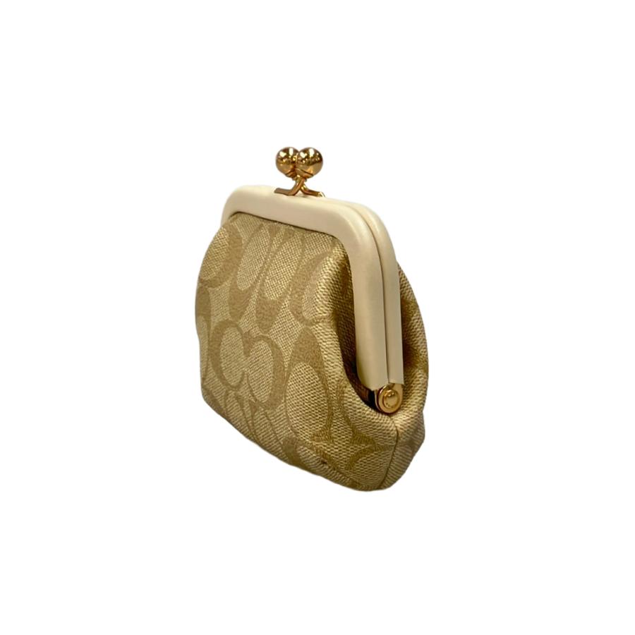 美品 コーチ コインケース がま口 C7518 レディース COACH 中古