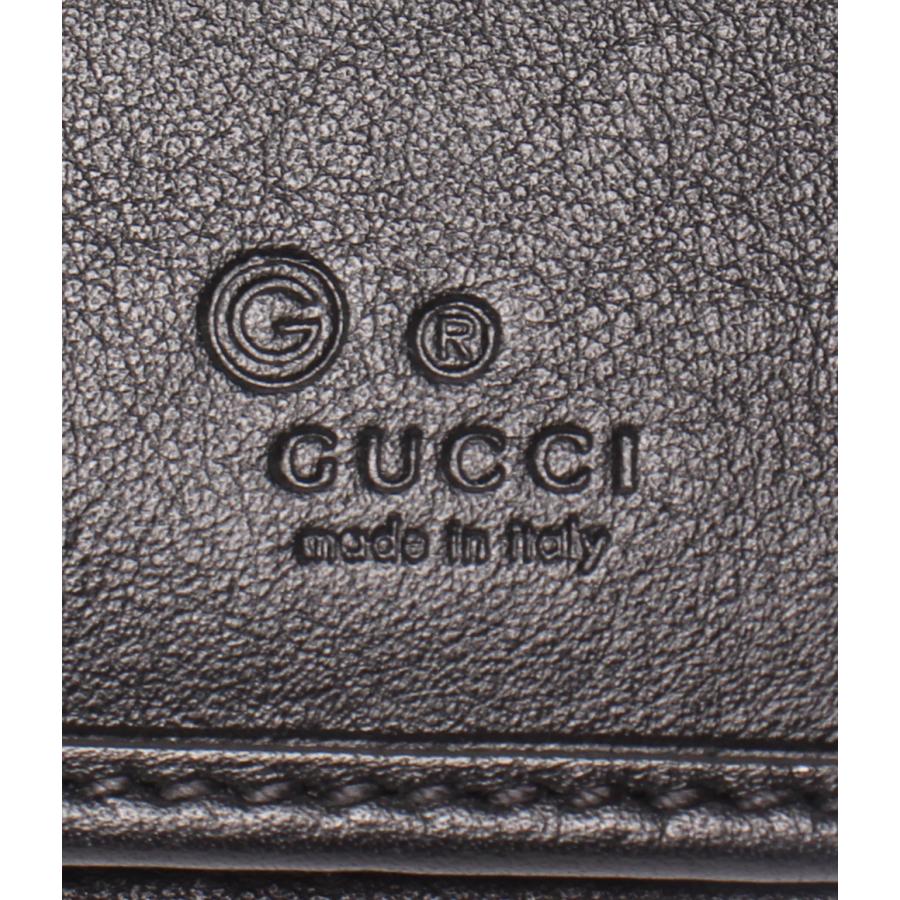 グッチ 長財布 マイクログッチシマ 544479 2778 メンズ GUCCI 中古