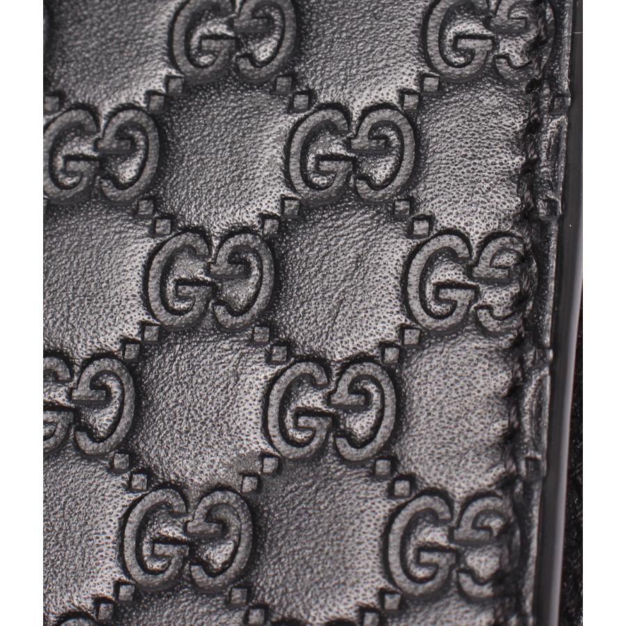 グッチ 長財布 マイクログッチシマ 544479 2778 メンズ GUCCI 中古