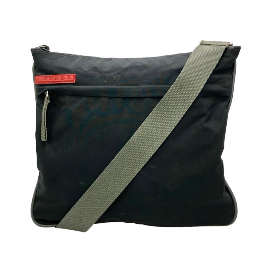 プラダ ショルダーバッグ 斜め掛け 4VA031 メンズ PRADA 中古