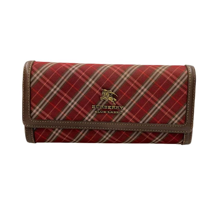 バーバリーブルーレーベル 二つ折り長財布 レディース BURBERRY バーバリーブルーレーベル 二つ折り長財布 レディース BURBERRY