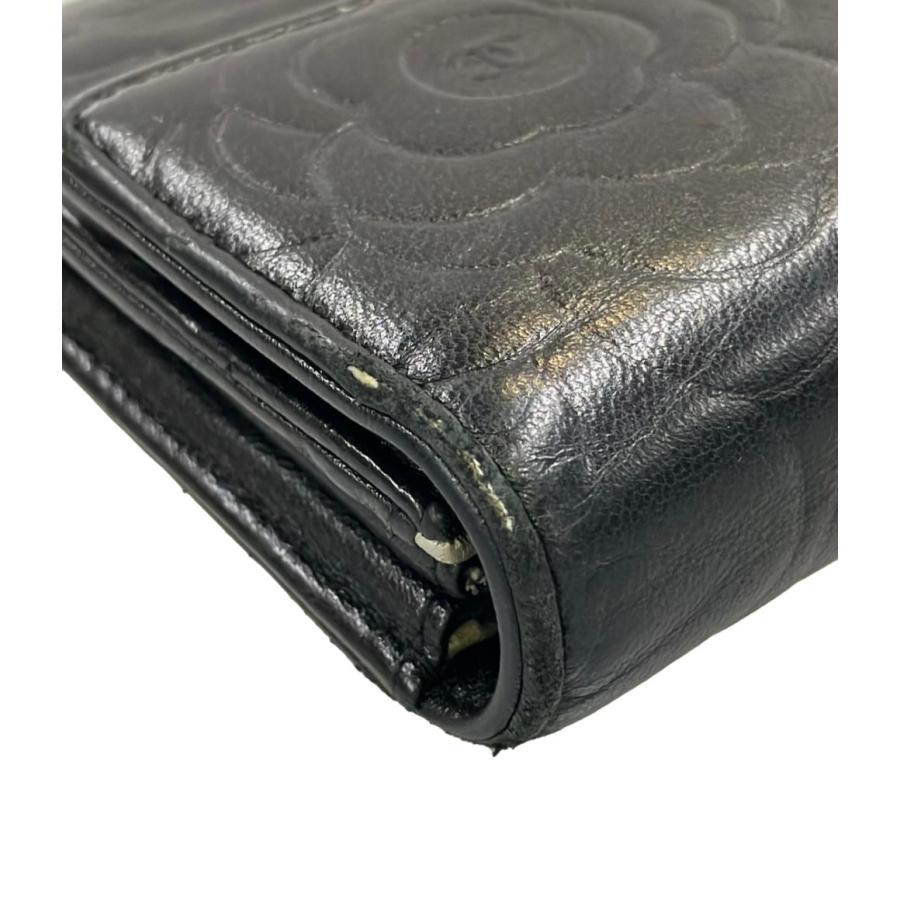 シャネル CHANEL 二つ折り長財布 カメリア A82283 レディース CHANEL】シャネル『カメリア型押し 二つ折り長財布』A82283 レディース