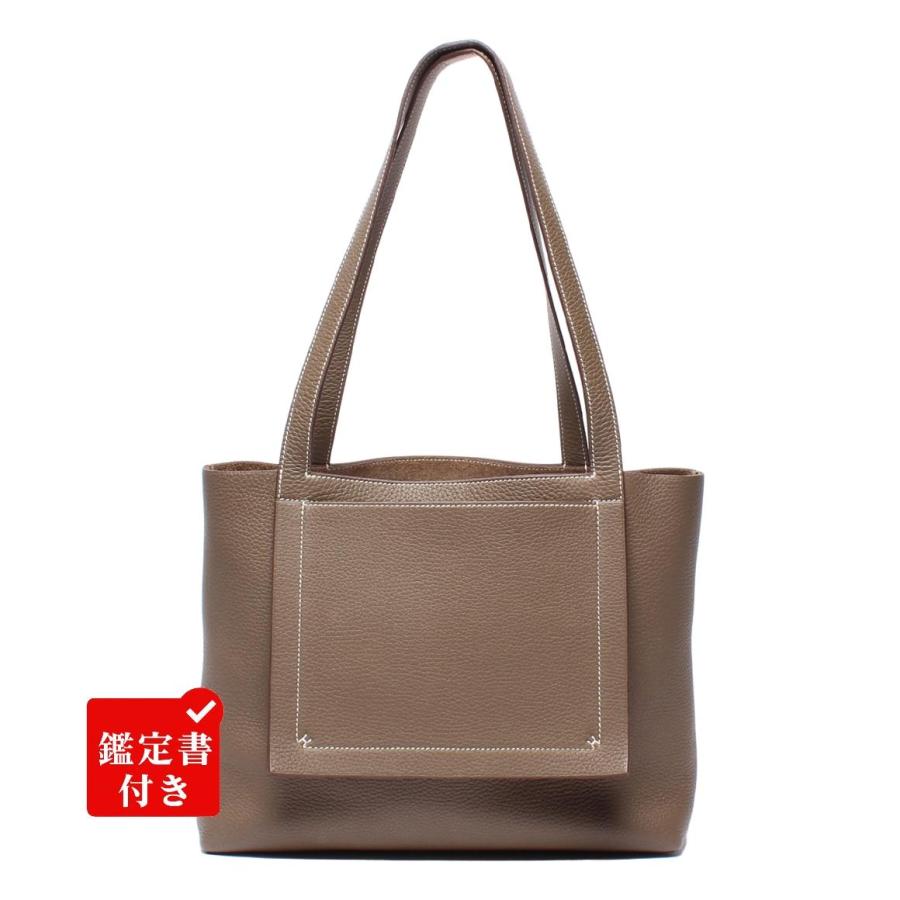 美品 エルメス トートバッグ トリヨンクレマンス B刻印 カバセリエ31