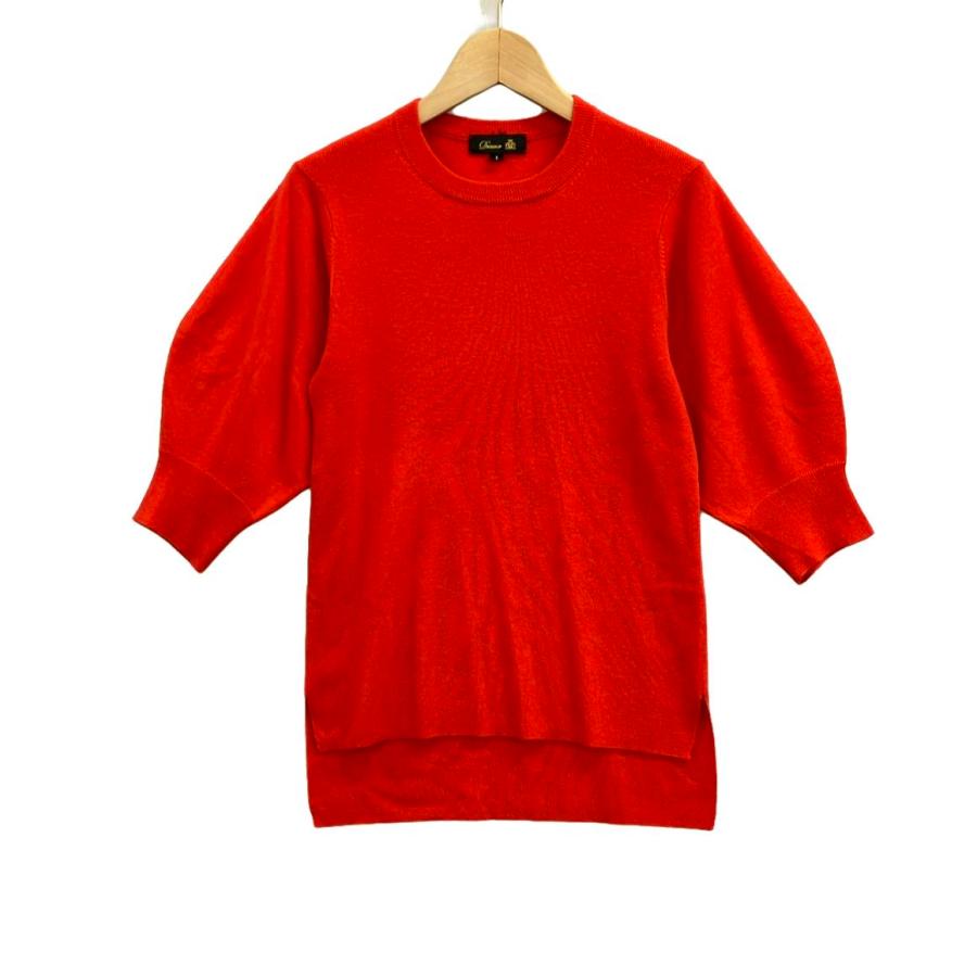 美品 ドゥロワー 七分袖ニット カシミヤ100% レディース SIZE 1 (S