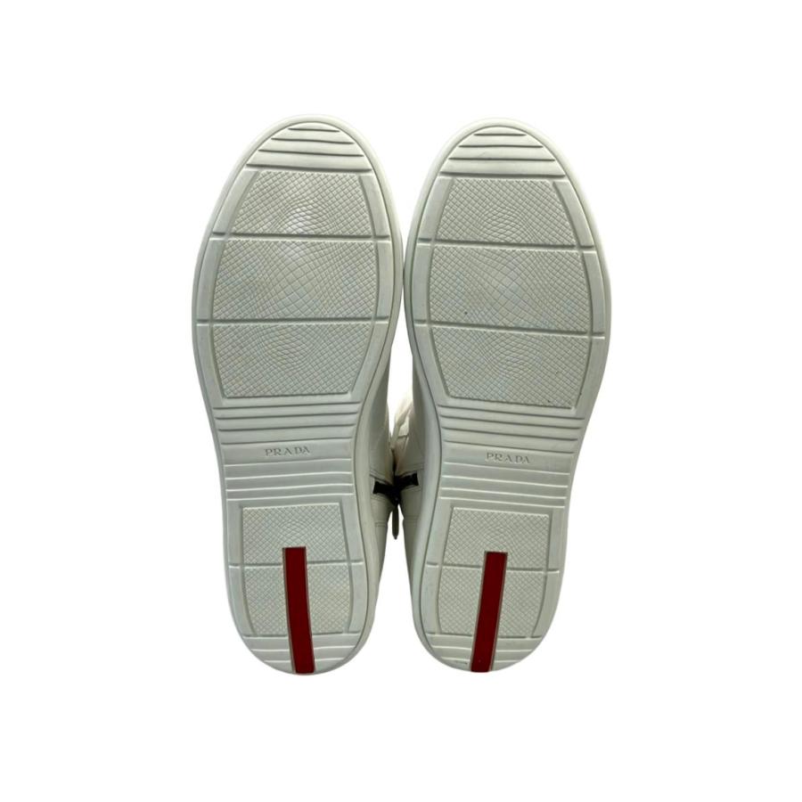 プラダ ハイカットスニーカー サイドジップ メンズ SIZE 9 PRADA 中古