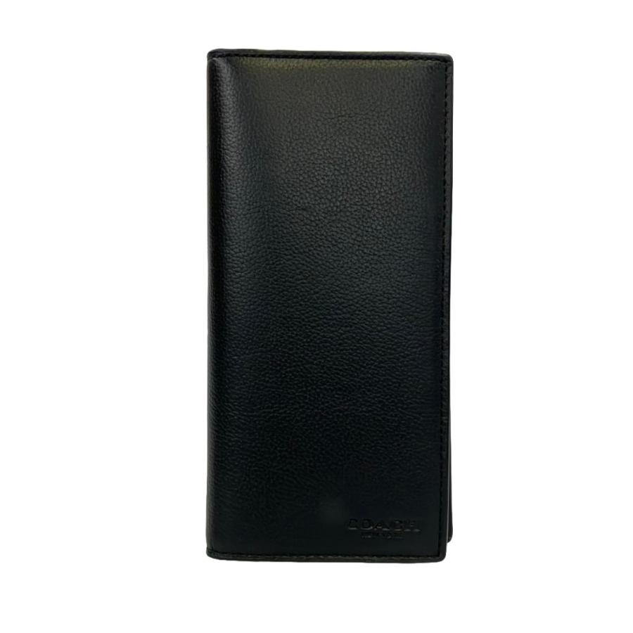 【美品】COACHメンズ長財布 美品 コーチ 二つ折り長財布 F75009 メンズ COACH 中古 : Rehello by