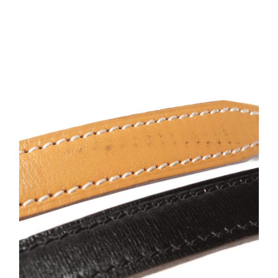 エルメス 2連ベルト □G刻印 ゴールド金具 レディース HERMES 中古  