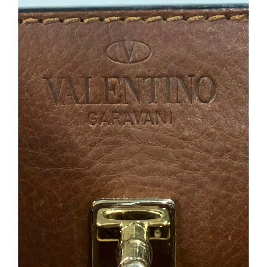 ヴァレンティノ 2wayハンドバッグ ショルダーバッグ デニム スタッズ  