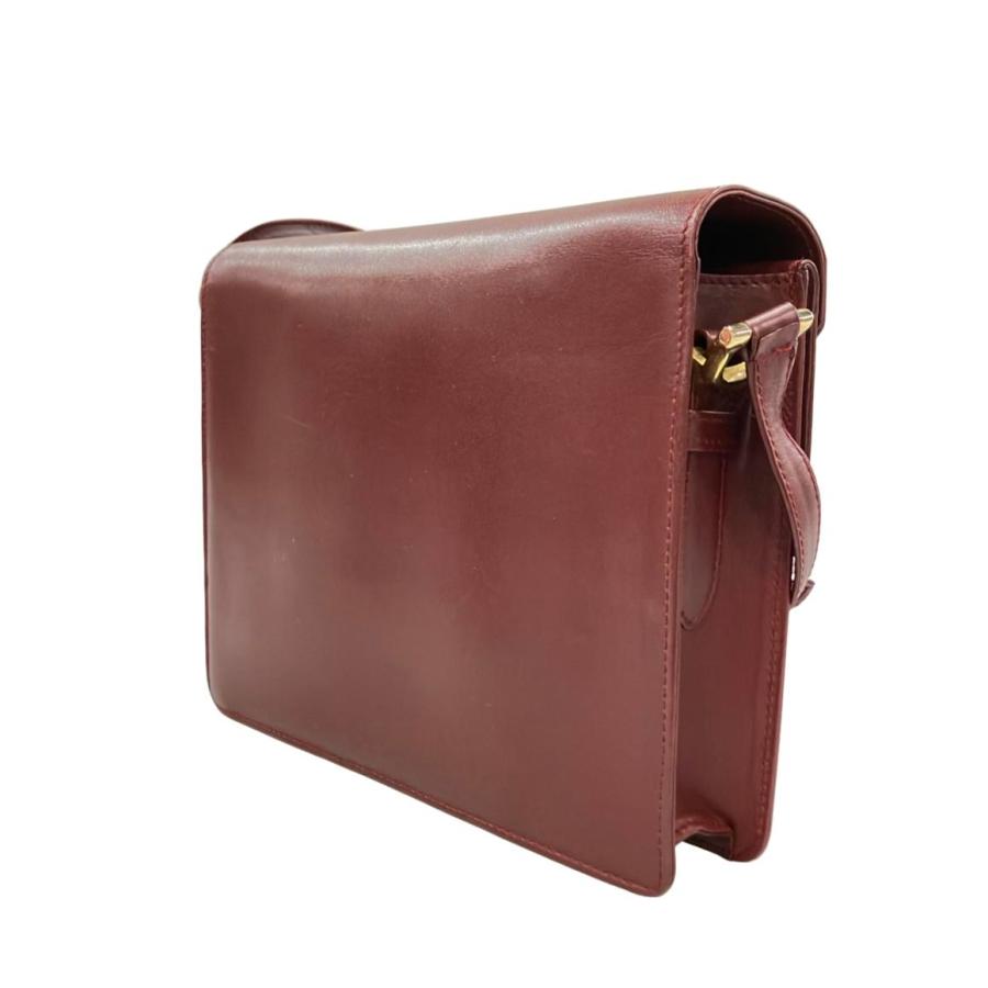 カルティエ ショルダーバッグ 斜め掛け マストライン レディース