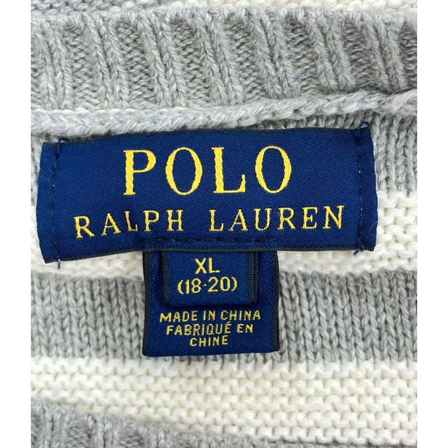 美品 ポロ・ラルフローレン 長袖ニット キッズ SIZE XL (18-20) (170 
