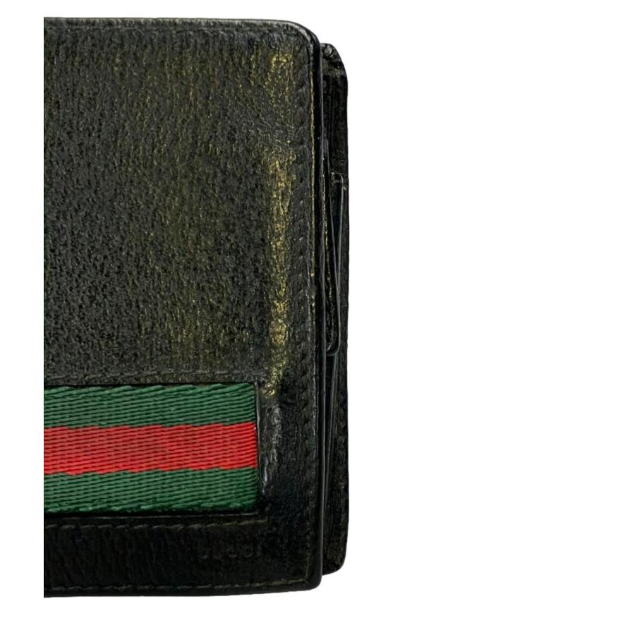 グッチ 二つ折り財布 シェリーライン 138073 2067 メンズ GUCCI 中古