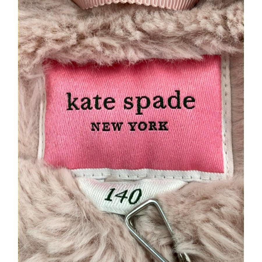 ケイトスペード ビジュー付きファージャケット キッズ SIZE 140