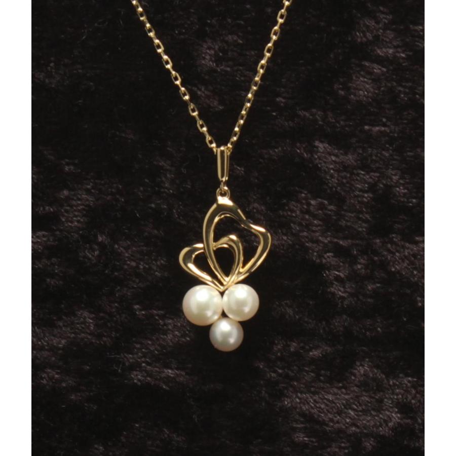 美品 ミキモト ネックレス K18 パール レディース MIKIMOTO 中古 