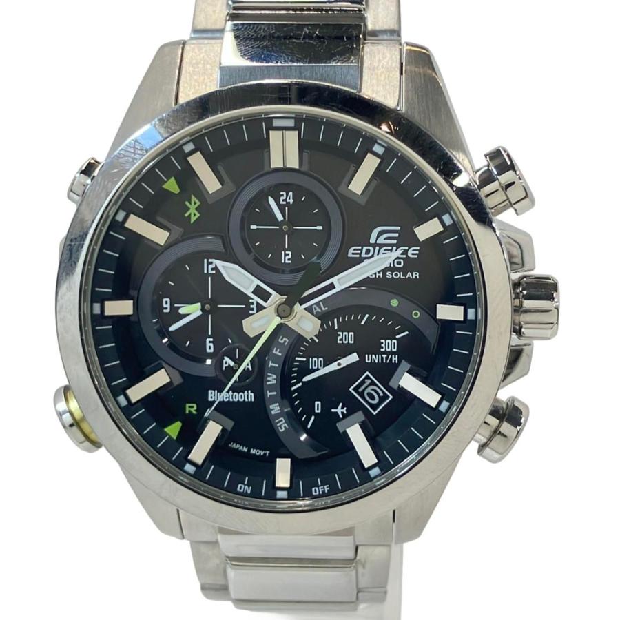 カシオ 腕時計 EDIFICE エディフィス ソーラー ブラック EQB-500