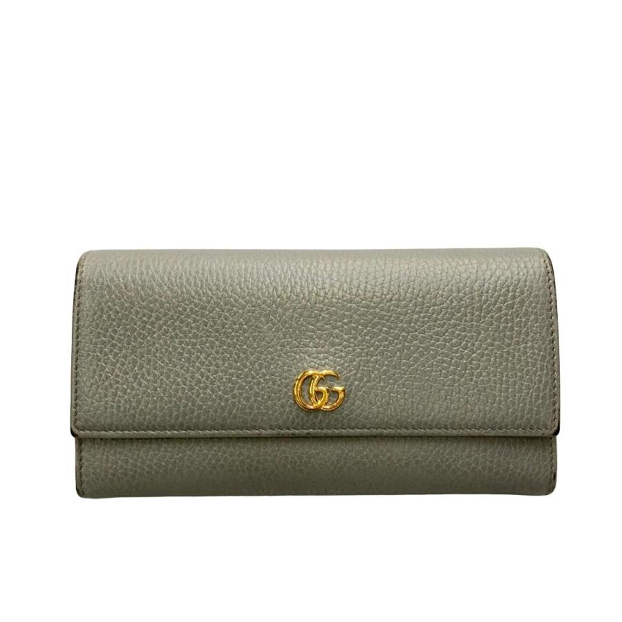 グッチ 長財布 GGマーモント 456116 496085 レディース GUCCI 中古 