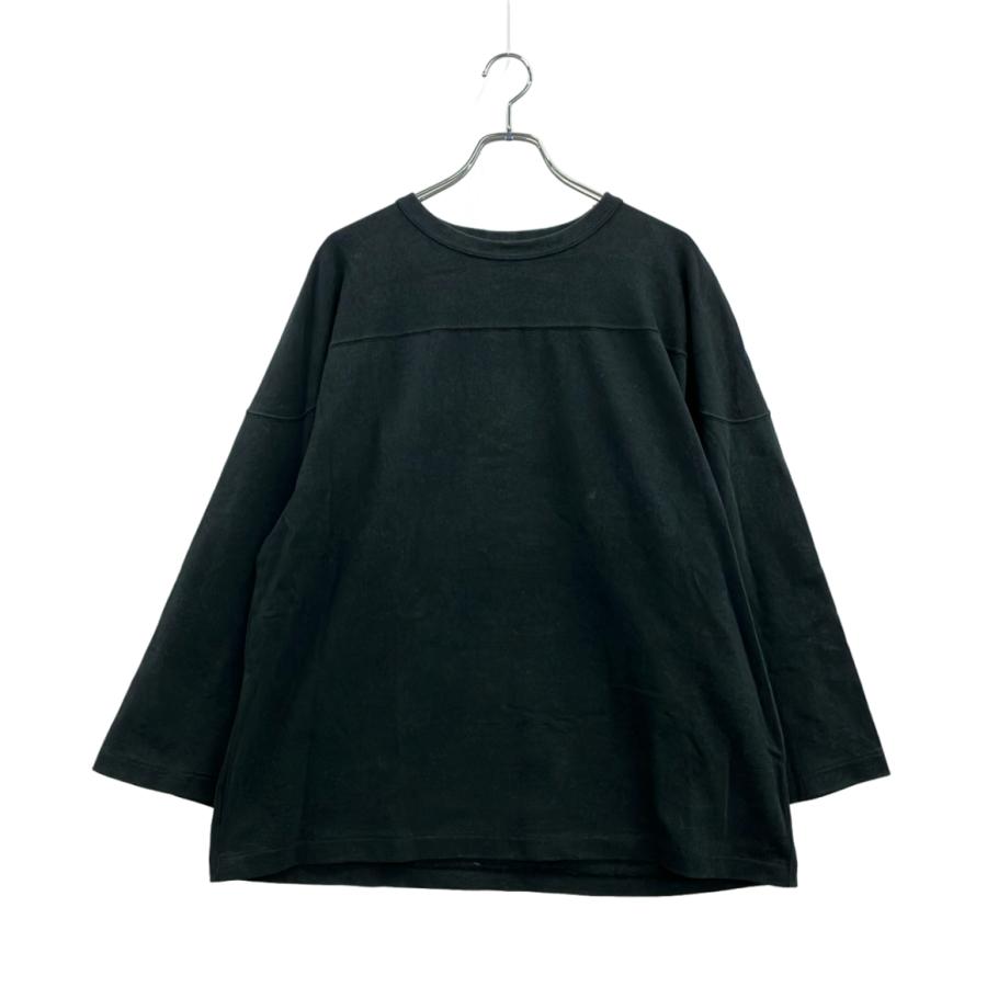 COMOLI フットボールT 23ss コモリ　w03-05007 美品 COMOLI コモリ フットボールTシャツ W03-05007 USED加工