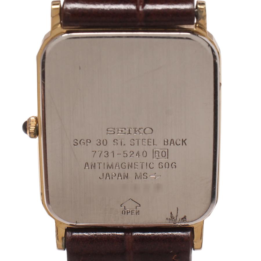 ア*ジ様 SEIKO セイコー ドルチェ 7731-5240 クオーツ 腕時計 ア*ジ様
