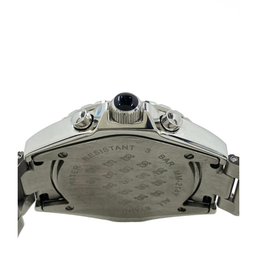 ムスク 腕時計 クオーツ ブルー MM-2147 メンズ MUSK 中古 : Rehello