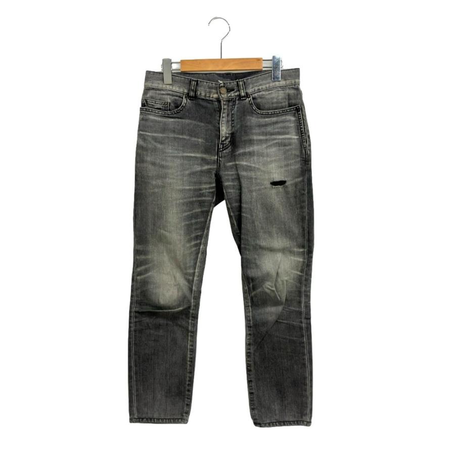 ゆ　SAINT LAURENT PARIS　ハイライズパンツ SAINT LAURENT サンローラン スラックスパンツ 698286 Y404W